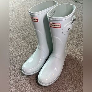 Hunter White Winter & Rain Boots